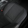 GIANT PANDA 2pcs Front Car Seat Covers Bottom Seat Covers,