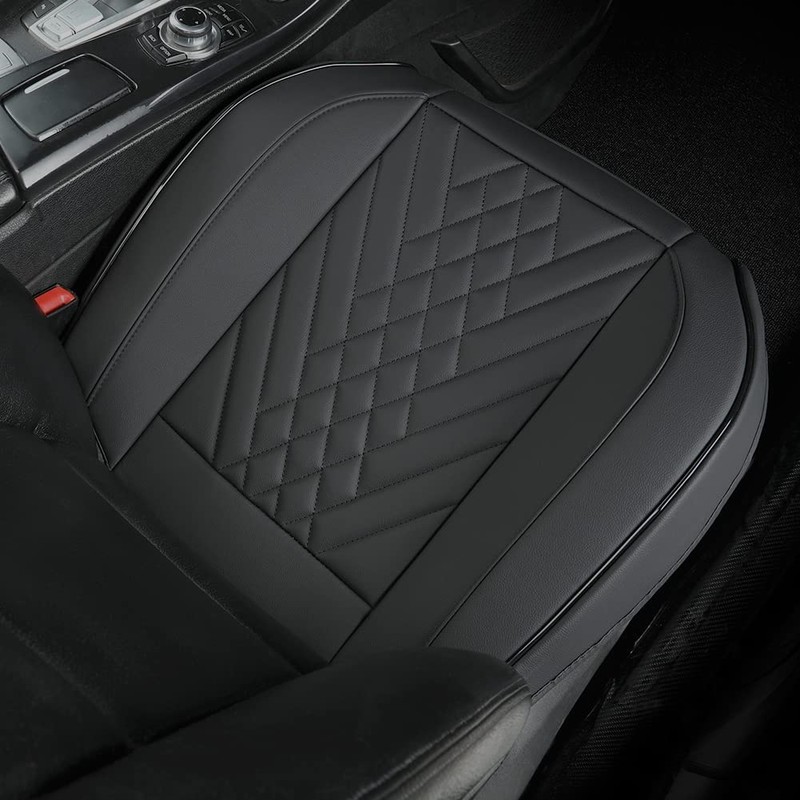 GIANT PANDA 2pcs Front Car Seat Covers Bottom Seat Covers,