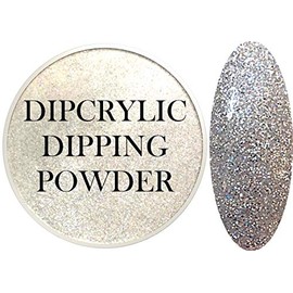 SHEBA NAILS Dipcrylic Glitter Dip Dipping Powder SNOW SPARKLES - 1oz Jar