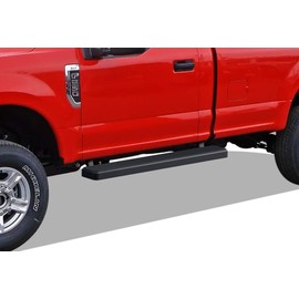 APS (Black 5 inches 304 Stainless Steel Running Boards Nerf Bars Side Steps Compatible with Ford F150 2015-2024 Regular Cab & F-250 F-350 Super Duty 2017-2024