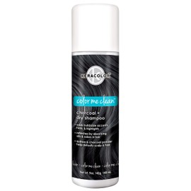 Keracolor Dry Shampoo Color Me Clean with Color Volume Powder For Blonde and Dark Hair, Charcoal , 5 Ounce (Pack of 1)