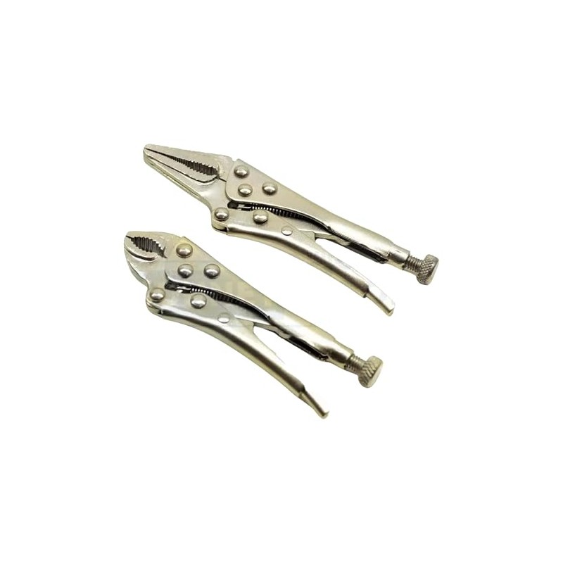 Dunnet Tools Mole Grips 2pc Mini Locking Pliers Set |