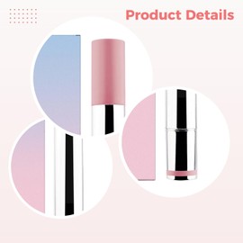 Blush Liquid High Gloss, gloss labial y rubor líquido, fórmula de pigmentación intensa, con escualano, brillo natural, 0.14 fl oz, aplicador giratorio de presión, punta suave de esponja
