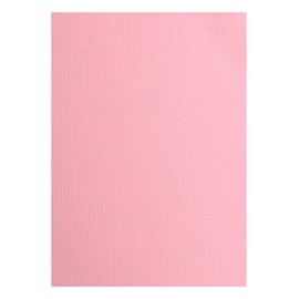 Florence Cardstock Textured - Coloured Card Making Supplies A4 - Pink - 10 Sheets - Coloured Paper for Scrapbooking, Card Making, Die Cutting and Paper Crafts - 216 GSM - Rose