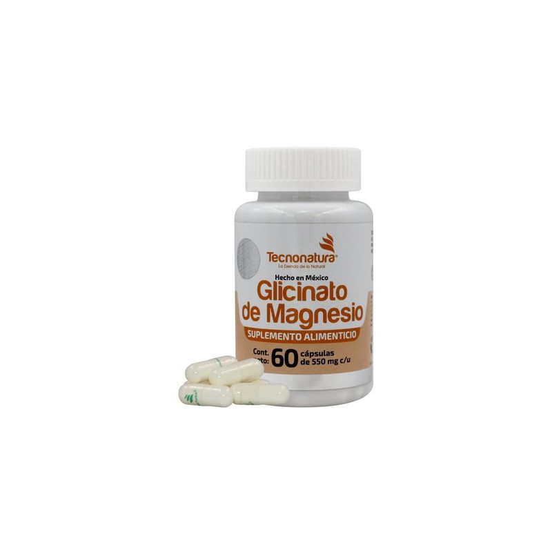 BISGLICINATO DE MAGNESIO c/60 capsulas TECNONATURA