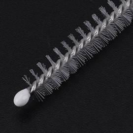 Acouto Cepillo para biberón Cepillo de Botella Acero Inoxidable 20PCS Biberón para Leche de bebé Bebida de Mano de Acero Inoxidable Taza de Agua Limpiador de Cepillo de Lavado de Paja