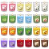 24 Pack Scented Votive Candles, Glass Soy Wax Candles for