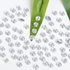 Bymitel Hotfix Crystal Rhinestones Round Gems Iron on DIY Jewelry