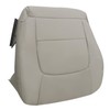 Priprilod Tan Leather Passenger Side Bottom Replacement Seat Cover Compatible