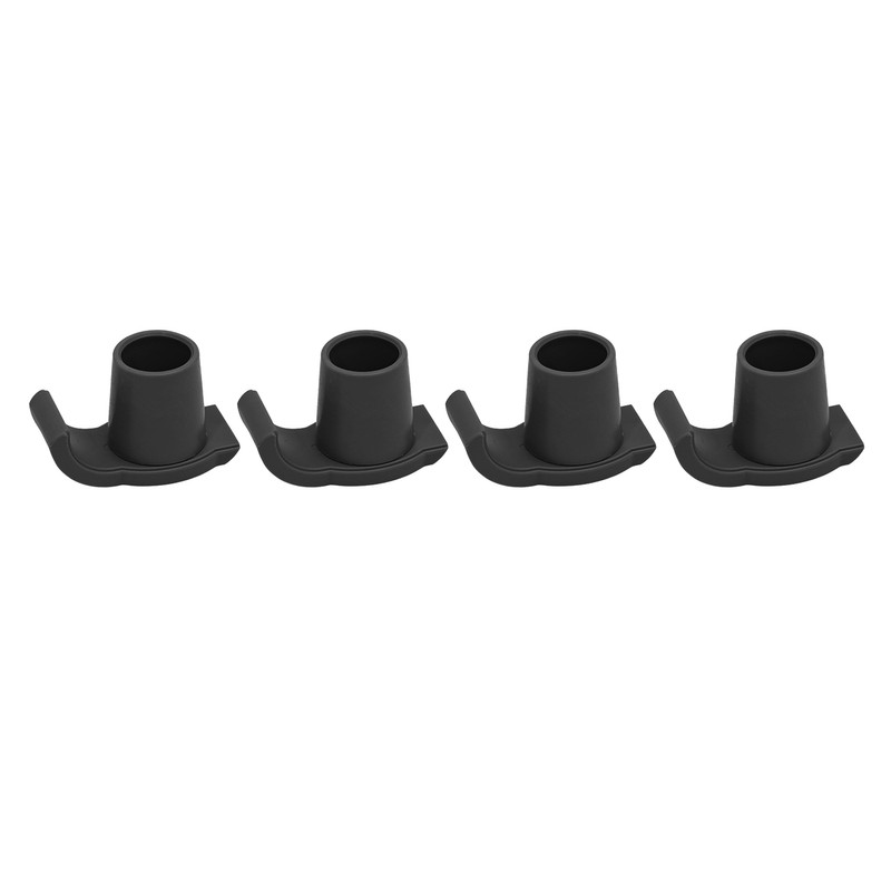 4 Pcs Walker Glide Skis Rubber Universal Walker Ski Glides