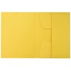 Leitz 39810015 folder - folders (Yellow, Cardboard, A4, Portrait, Elastic