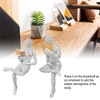 Women Thinker Statue Unique Resin Pulp Reading Women Figurine Decor