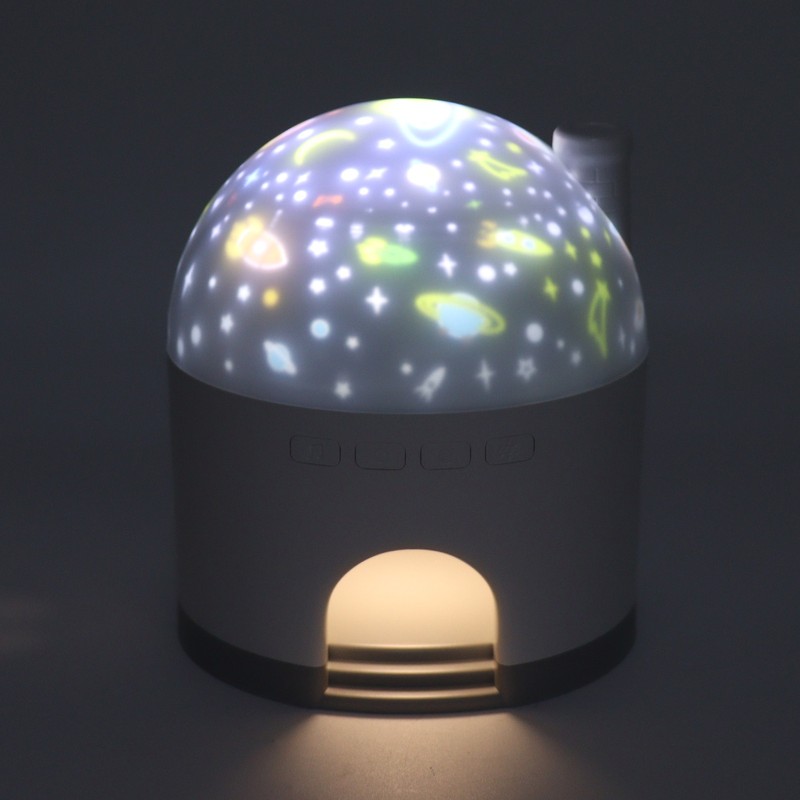 Star Night Light Projector Bedroom Night Light with Music Star