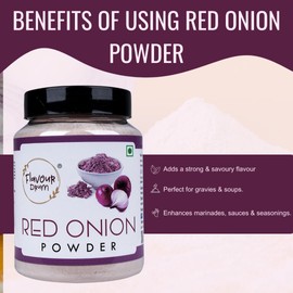 Flavour Drum Red Onion Powder 200g (7oz) – Flavorful Onion Powder for Seasoning & Cooking