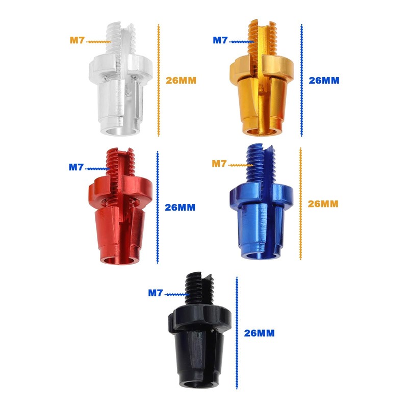 LT Easiyl 10pcs M7 Bicycle Brake Lever Adjuster Screws