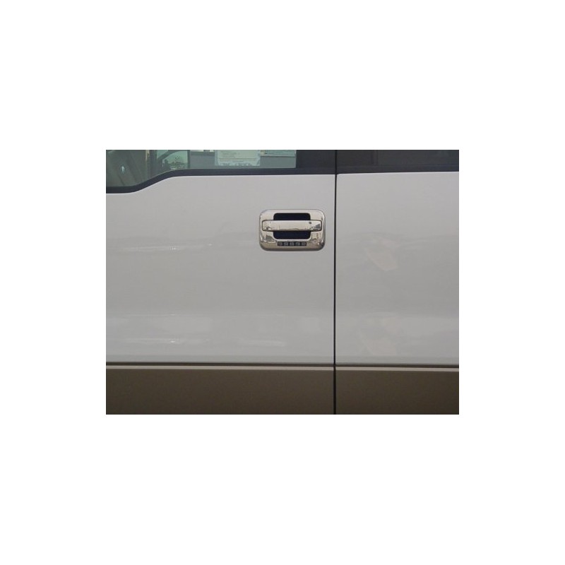 TFP 407KE Chromed Stainless Steel Door Handle Cover