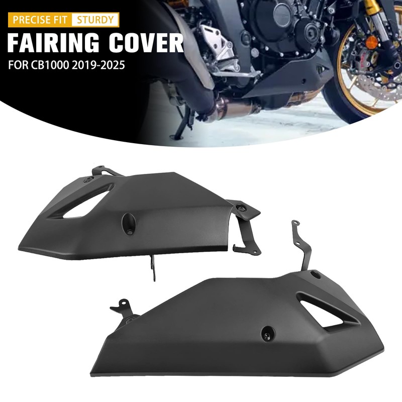 WORLDMOTOP Motorcycle Engine Guard Belly Pan Spoiler Lower Fairing Replacement