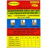 FTG USA 12 Pc #6 (9/64") Countersink Drill Bit Set
