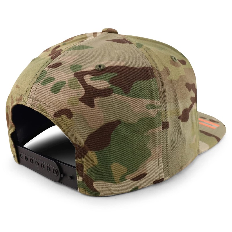 Trendy Apparel Shop Flexfit Brand Premium Classic Flatbill Snapback Gorra,