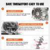 Manual Meat And Vegetable Grinder Mincer, Separated Meat Grinder Hand