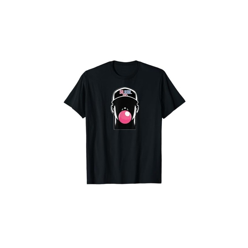 Baseball Player Bubble Gum T-Shirt