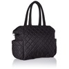 Storksak Bobby Quilted Shoulder Bag Diaper Bag, Black