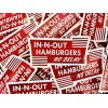 In N Out Burger Bumper Sticker California In-N-Out No Delay