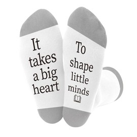 Teacher Gifts,Thank You Teacher End of The Year Leaving Retirement Funny End of Term Christmas Xmas Valentines Graduation Appreciation Unique Assistant Gifts for Women for Teachers Socks Gift Ideas