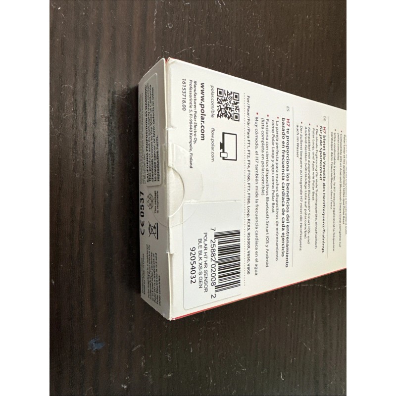 Polar H7 Heart Rate Sensor Bluetooth Black Size XS-S