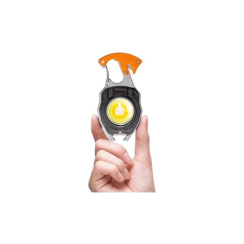 Linterna Llavero Multiusos De Emergencia Linterna Luz Blanca y Roja