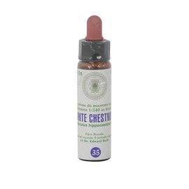 White Chestnut Nr. 35 Princeps Fiori di Bach Originali Gocce Castagno Bianco, 10 ml