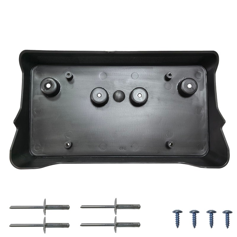 KYYET Front Bumper License Plate Frame Bracket Tag Holder Fits