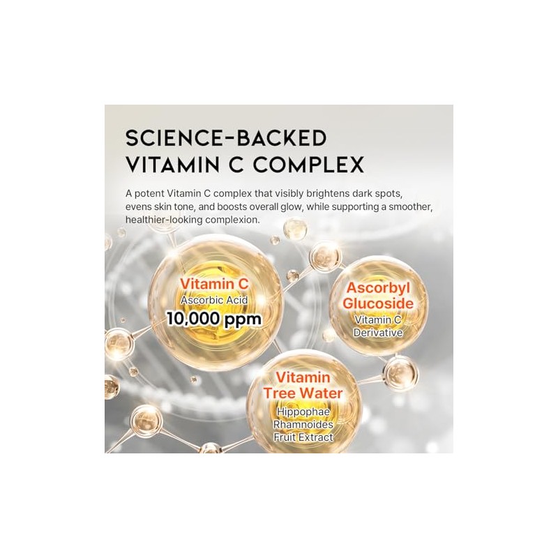 #OOTD Suero De Vitamina C Para Cara Coreano, Iluminador, Ácido