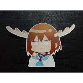 Noko Shikanoko Nokonoko Koshitantan Shika Funny Glossy Sticker Anime Waterproof!