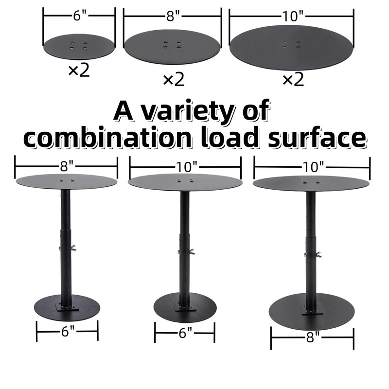 ZSHIGANMA 3 Pack Plant Risers for Inside Pots, Adjustable Height