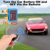 2025 New Upgraded 12V 240A Battery Kill Switch Remote Battery
