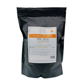 Mascarilla Hidroplastica Facial Profesional, 600 gr, de Gel Antiedad, Mascarilla hidrogel, hidratante, antiedad (24k Gold)                            