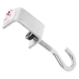 SOLUSTRE C-Clamp Stainless Steel Hooks C Clamps Bar Clamp Small Clamp Hooks Wooden Beam Frame Bolt Clamp Hook Clamp Hook for Hanging
