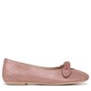Vionic Women's Tilly Ballet Flat, Cinder Rose Metallic Leather, 11