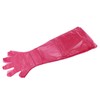 100Pcs Long Arm Disposable Plastic Gloves Safe Reliable Multipurpose Veterinary