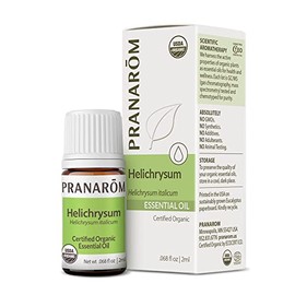Pranarom - Helichrysum Essential Oils, Certified Organic Helichrysum Oil, Helichrysum Essential Oil Organic for Skin Care, Water-Steam Distilled Essential Oil Helichrysum Italicum, 2ml