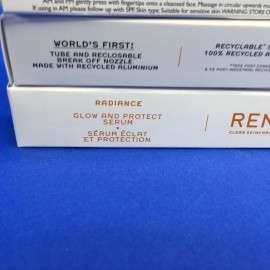 Ren Clean Skincare Glow & Protect Serum 0.17 oz (Lot of 3)