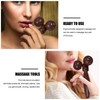 Wooden Massage Roller with Handle Body Muscle Relaxing Face Massager