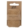 20M Kraft Brown Paper Raffia Ribbon, Kraft Brown Paper Raffia