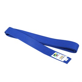 WESING Karate Belt WKF Approved for Karate Competition Black Red Blue Belt Martial Arts(Blue, Size 4.5)
