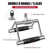 DYNASQUARE Cable Machine Attachments Set Combo, LAT Pulldown Attachments with