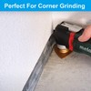 MiraShine 5pcs Oscillating Multitool Triangular Carbide Grit Rasp Blades, Tiangle