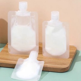 Multi-purpose Travel & Camping Liquid Dispenser Transparent 3-Piece Set Set 10ea