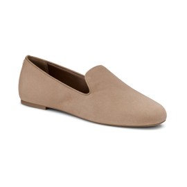 Birdies Starling Women’s Slip-On Flats, Cushioned Loafer, Ballet-Flat Comfort, Almond Toe Shoe