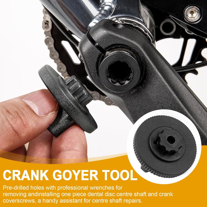 Exbrith Spetsbst Bicycle Centre Lock Tool, Centre Lock Tool, Bicycle